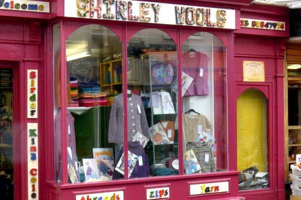 Shirley Wools shop window