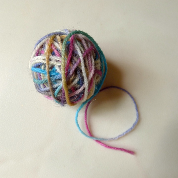 small ball of yarn